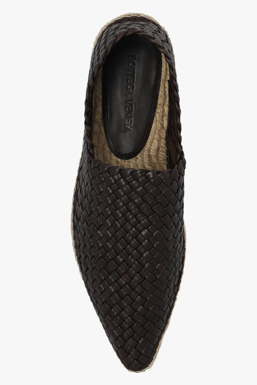 Bottega Veneta Tubular Lagoon espadrilles SchaferandweinerShops Men s Shoes Bottega Veneta Orange Leather Chain Pouch Bag